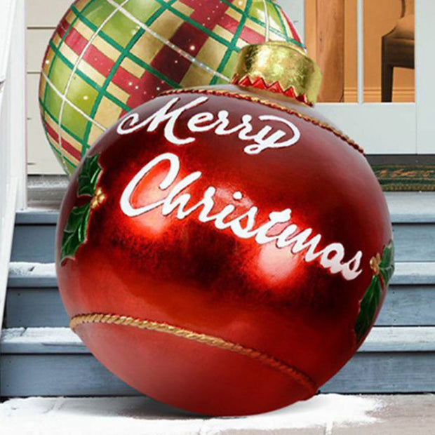Christmas Ornament Ball Outdoor Pvc 60CM PVC Giant Big Large Balls