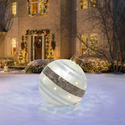 Christmas Ornament Ball Outdoor Pvc 60CM PVC Giant Big Large Balls