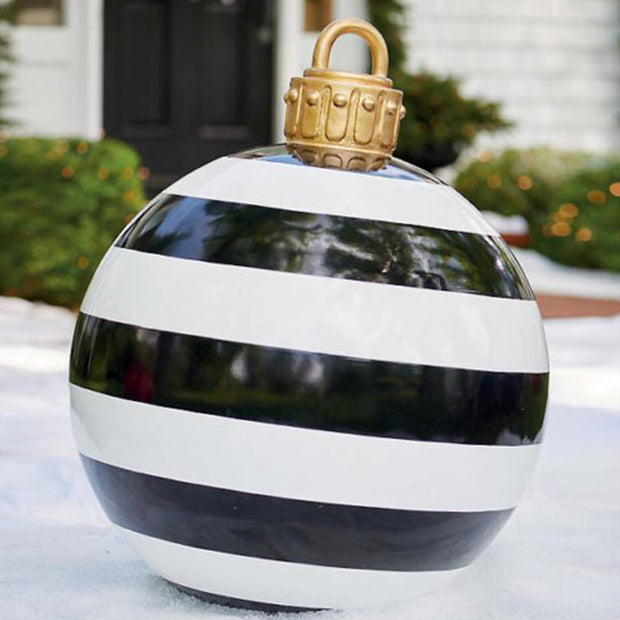 Christmas Ornament Ball Outdoor Pvc 60CM PVC Giant Big Large Balls