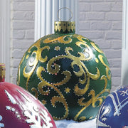 Christmas Ornament Ball Outdoor Pvc 60CM PVC Giant Big Large Balls
