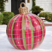 Christmas Ornament Ball Outdoor Pvc 60CM PVC Giant Big Large Balls