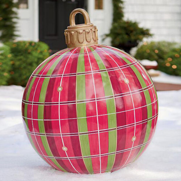 Christmas Ornament Ball Outdoor Pvc 60CM PVC Giant Big Large Balls