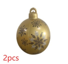 Christmas Ornament Ball Outdoor Pvc 60CM PVC Giant Big Large Balls