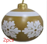 Christmas Ornament Ball Outdoor Pvc 60CM PVC Giant Big Large Balls