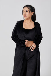 Cozy Pajama Set, 3 Piece Lounge Set, Cute Loungewear, Warm Suit Sets,  Lounge Set, 3 Piece Pant Sets,