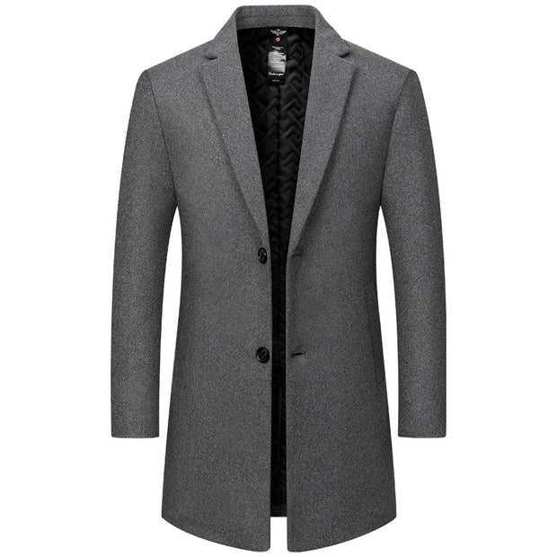 Autumn And Winter New Men's Woolen Coat