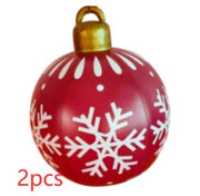 Christmas Ornament Ball Outdoor Pvc 60CM PVC Giant Big Large Balls