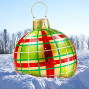 Christmas Ornament Ball Outdoor Pvc 60CM PVC Giant Big Large Balls
