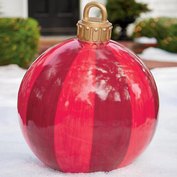 Christmas Ornament Ball Outdoor Pvc 60CM PVC Giant Big Large Balls