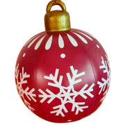 Christmas Ornament Ball Outdoor Pvc 60CM PVC Giant Big Large Balls