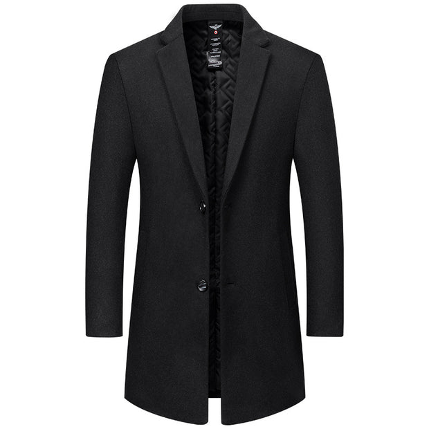 Autumn And Winter New Men's Woolen Coat